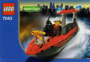 Набор LEGO 7043 Борец с Огнем на Воде
