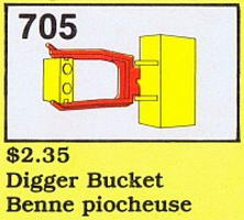 Набор LEGO 705-4 Digger Bucket