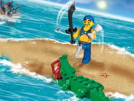 Набор LEGO 7080 Пират и Крокодил