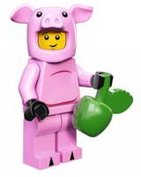 Набор LEGO 71007-14 Человек в костюме поросёнка