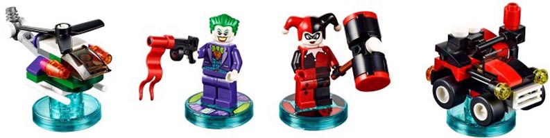 Набор LEGO 71229 Джокер и Харли Квинн
