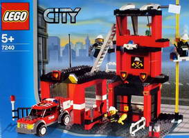 Набор LEGO 7240 Пожарная станция