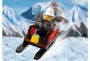Набор LEGO 7423-2 Горные лыжи (промо-акция Кабайя)
