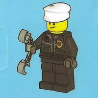 Набор LEGO 7553-4 Полицейский с наручниками