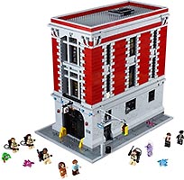 Набор LEGO 75827 Штаб-квартира охотников за привидениями