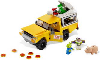 Набор LEGO 7598 История игрушек 3 - Спасение на машине Планеты Пицца