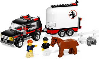 Набор LEGO 7635 Полноприводный трейлер с лошадью