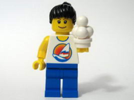 Набор LEGO 7724-5 Женщина с мороженым