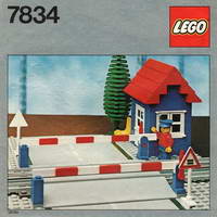 Набор LEGO 7834 Level Crossing Manual