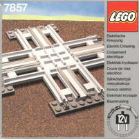 Набор LEGO 7857 Железнодорожный переезд, 12В