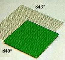 Набор LEGO 840 Строительная пластина, зеленая