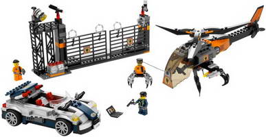 Набор LEGO 8634 Миссия 5: Погоня на автомобиле с турбонаддувом