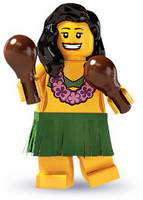 Набор LEGO Гавайская танцовщица