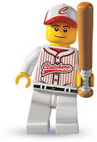 Набор LEGO 8803-16 Бейсболист