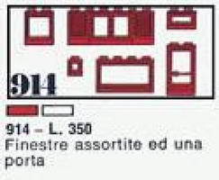 Набор LEGO 914 Красные окна