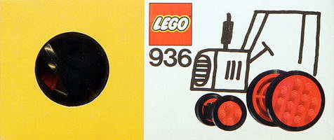 Набор LEGO 936 Колеса и шины