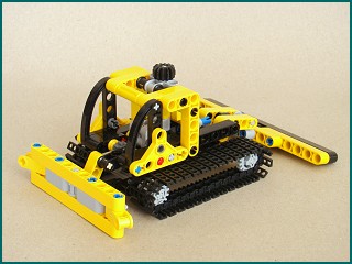 Набор LEGO MOC-1163 Снегоуплотнитель