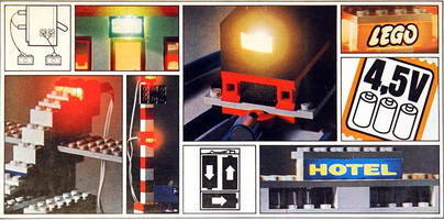 Набор LEGO 995 Набор светящихся деталей с цветными фильтрами