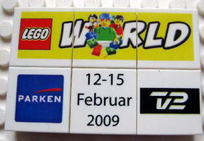 Набор LEGO lwp01 LEGO World Denmark Puzzle Promo