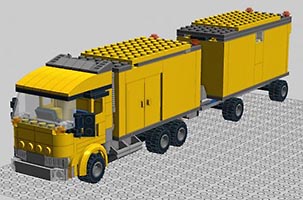 Набор LEGO MOC-0084 Еврофура