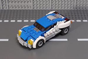 Набор LEGO MOC-0181 Гоночная машина (концепт-кар)