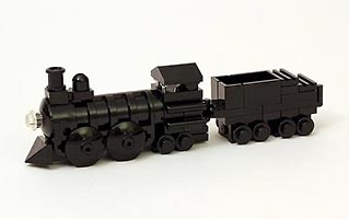 Набор LEGO MOC-0208 Паровоз (мини)