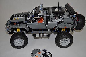 Набор LEGO MOC-0244 Полноприводный джип - модификация 8297