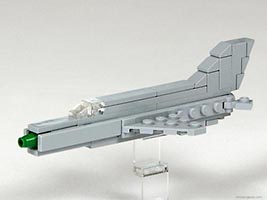 Набор LEGO MOC-0594 Мини-Истребитель МиГ-21
