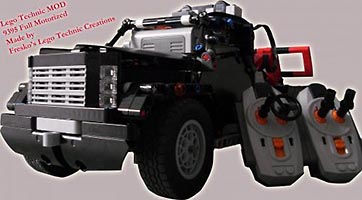 Набор LEGO Пикап-тягач, полностью механизированный с мотором