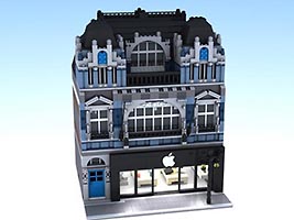 Набор LEGO MOC-0696 Магазин Эппл Стор