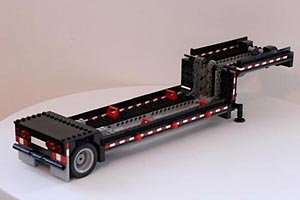 Набор LEGO Прицеп-платформа для перевозки вертолета