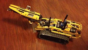 Набор LEGO MOC-0871 Самоходная артиллерийская установка (САУ)