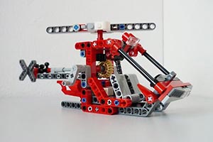 Набор LEGO MOC-0891 Вертолет