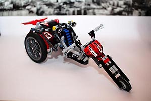 Набор LEGO MOC-0919 Трехколесный чоппер (мотоцикл)