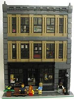 Набор LEGO 'Черный бархат' - многоэтажное здание