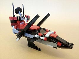 Набор LEGO MOC-0981 Звездный истребитель Росомахи