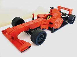 Набор LEGO MOC-1022 Болид Формула 1 Феррари