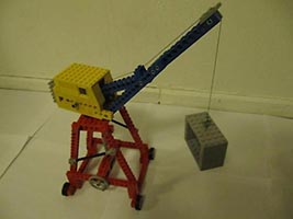 Набор LEGO MOC-1086 Портовый кран