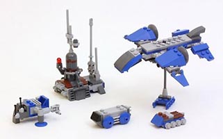 Набор LEGO Колония исследователей и десантный корабль