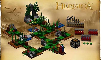 Набор LEGO MOC-1176 Карта для Героики - 'Балхур Мурс'