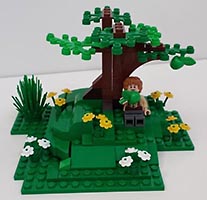 Набор LEGO MOC-1205 Дерево на холме