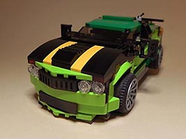 Набор LEGO MOC-1252 Спортивный автомобиль E.BE