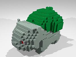 Набор LEGO MOC-1272 Бульбозавр