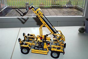 Набор LEGO MOC-1418 Телескопический погрузчик
