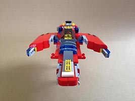 Набор LEGO MOC-1421 Огненный космический истребитель