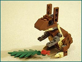 Набор LEGO MOC-1446 Кролик с морковкой