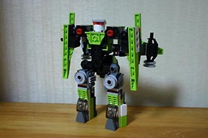 Набор LEGO MOC-1507 Робот-трансформер (в истребитель)
