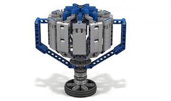Набор LEGO MOC-1552 Кубок Трофи 3