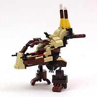 Набор LEGO MOC-1565 Шагающий робот в стиле Стимпанк