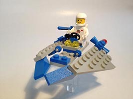 Набор LEGO MOC-1630 Звездная яхта Стива Скайчейзера